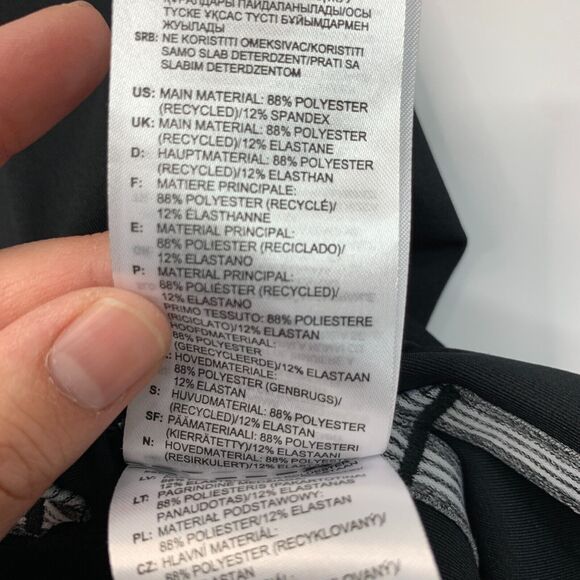 Adidas Polo Shirt Mens L Large Black Moisture Wicking Athletic Performance Golf - Picture 8 of 11